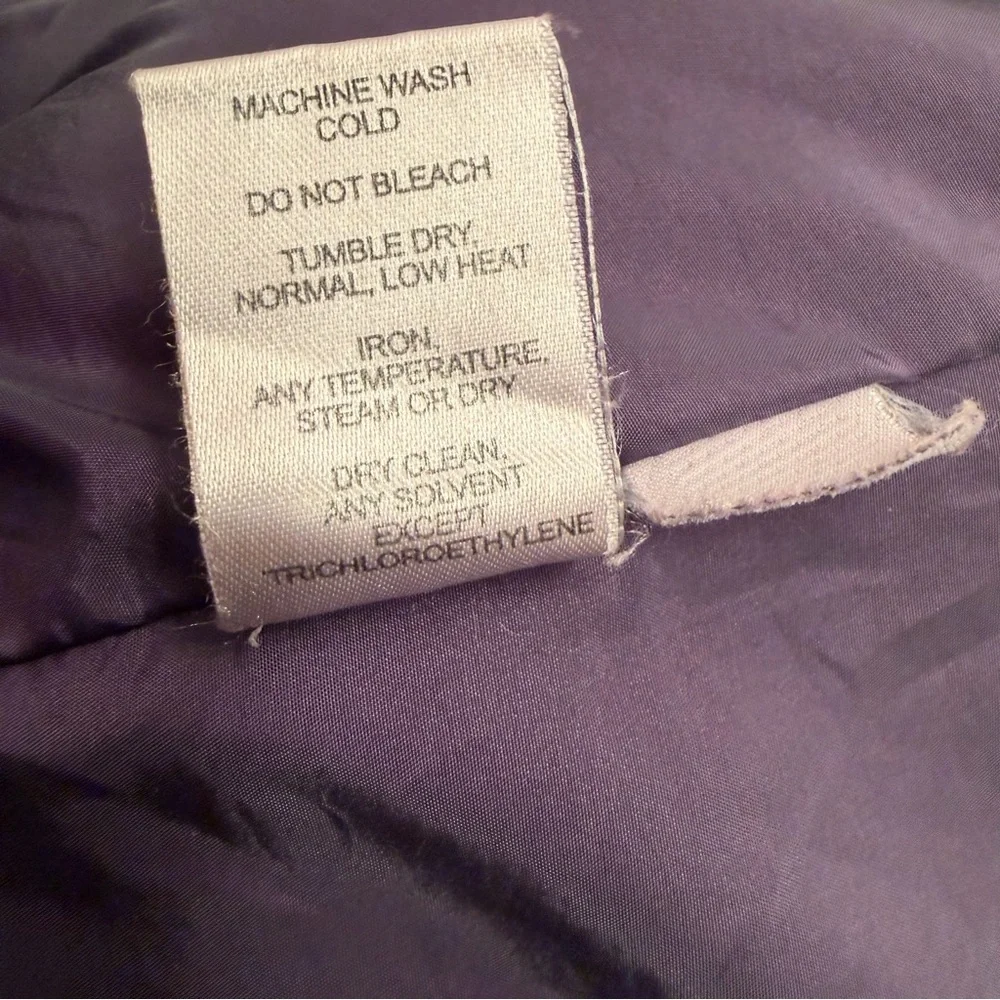ALPINE DESIGN Women's Duck Down‎ Puffer Parka Hooded Purple M Jacket